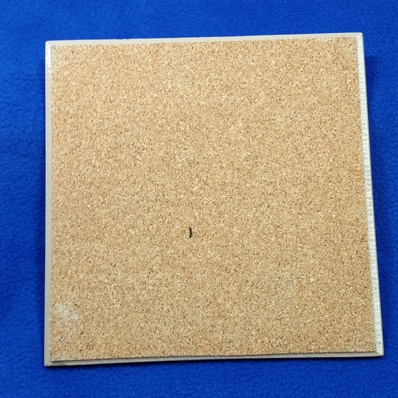 Vintage My Mealtime Prayer Ceramic Tile Kitchen Trivet Retro MCM AS IS - Picture 10 of 10